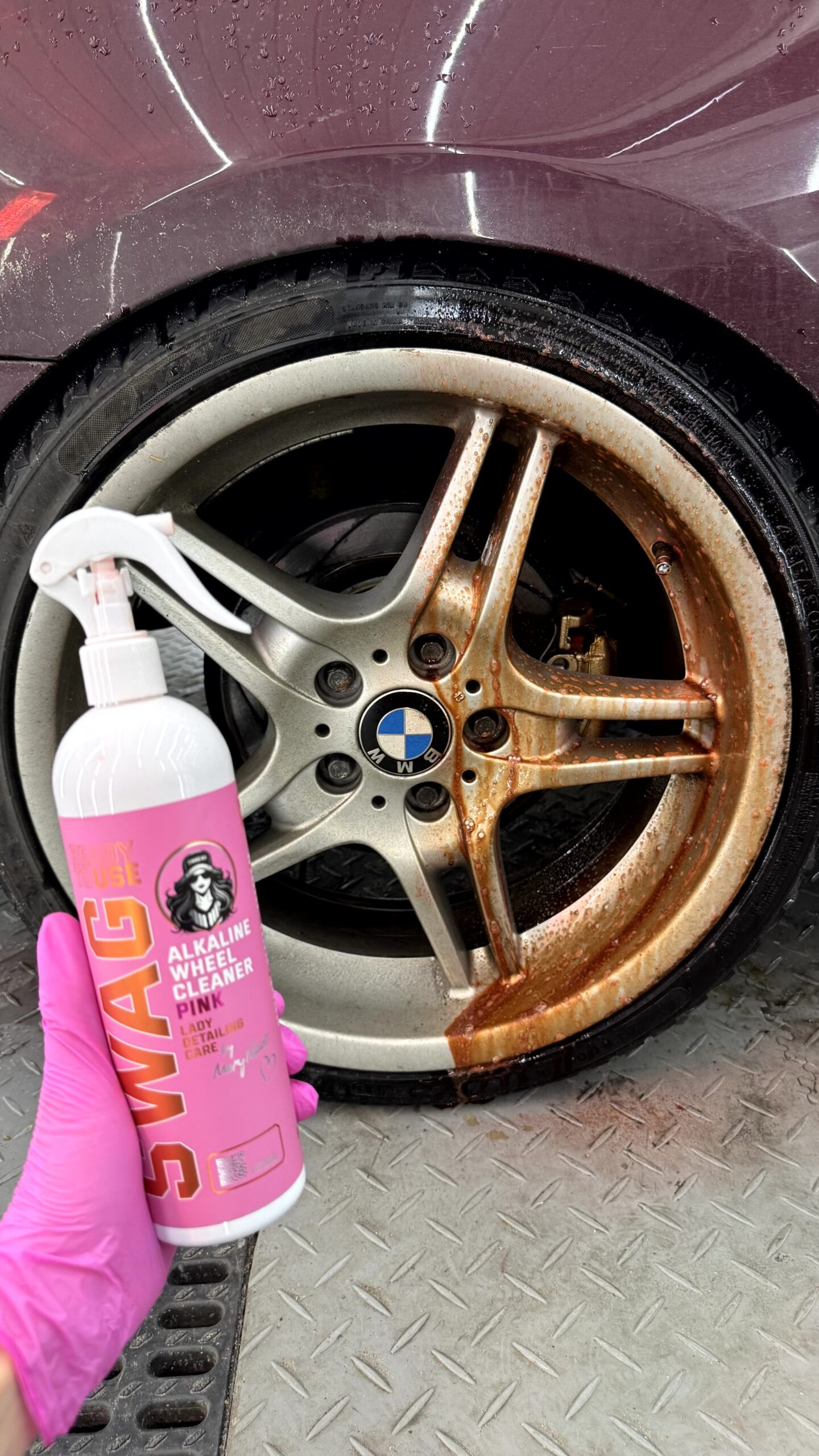 SWAG LADY- ALKALINE WHEEL CLEANER PINK (limpa jantes) - Image 2