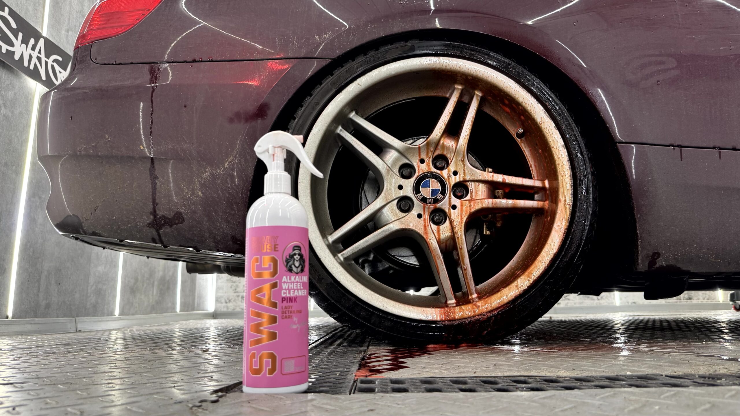 SWAG LADY- ALKALINE WHEEL CLEANER PINK (limpa jantes) - Image 3